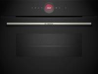 Встраиваемый компактный духовой шкаф с свч BOSCH CMG7241B1