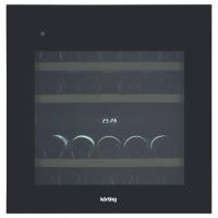 Встраиваемый винный шкаф KORTING KFW 604 DB GN