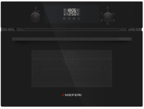 Духовой шкаф с свч MEFERI MEO607BK MICROWAVE