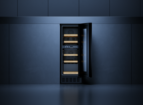 Встраиваемый винный шкаф KUPPERSBUSCH FWKU 1531.0 S