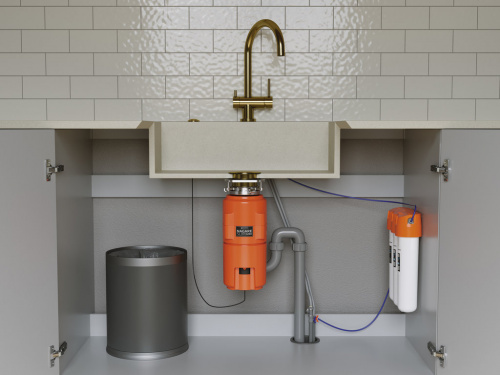 Измельчитель пищевых отходов OMOIKIRI Nagare Slim 1250