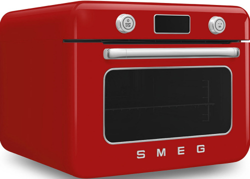 Мини печь с паром SMEG COF01RDEU