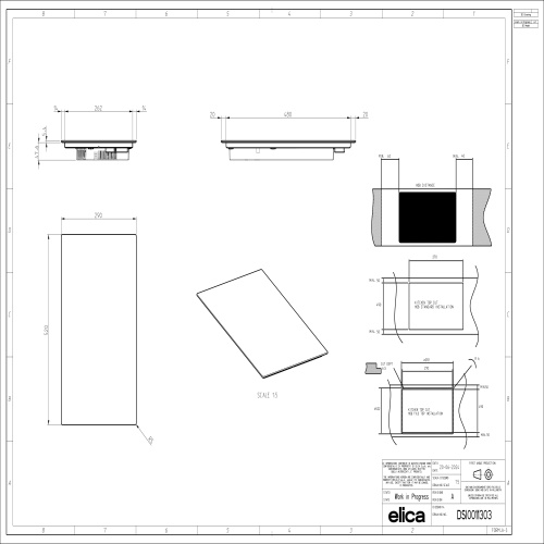 Индукционная варочная панель ELICA RATIO CONNEX 302 PLUS BL