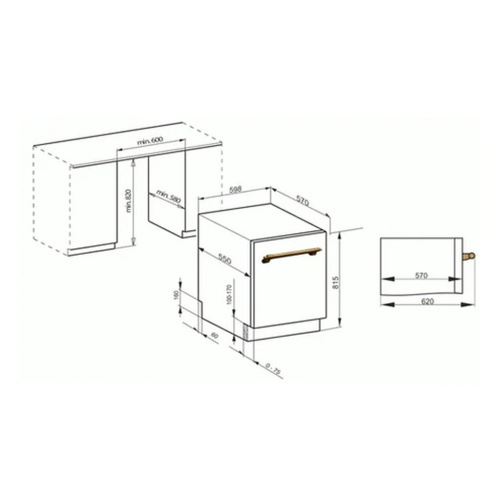 Посудомоечная машина KAISER S60 U 88 XL ElfEm