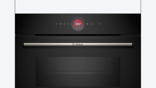 Встраиваемый компактный духовой шкаф с свч BOSCH CMG7241B1