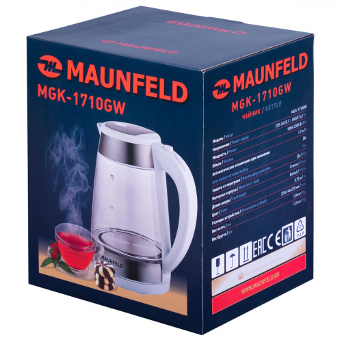 Чайник MAUNFELD MGK1710GW