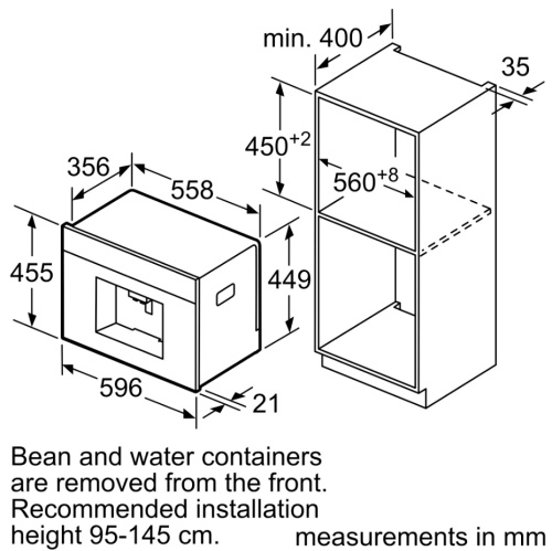 Встраиваемая кофемашина NEFF C17KS61G0